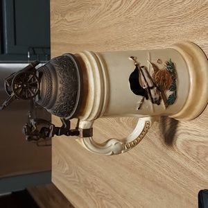 Vintage  Beer Stein music